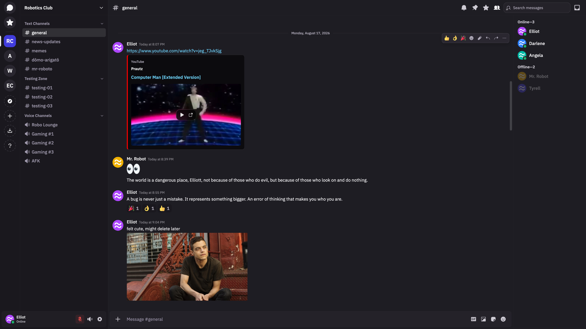 Fluxer desktop interface